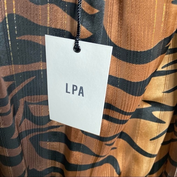 NWT LPA Deirdre Tiger Stripe Dress Animal Print - Picture 4 of 5